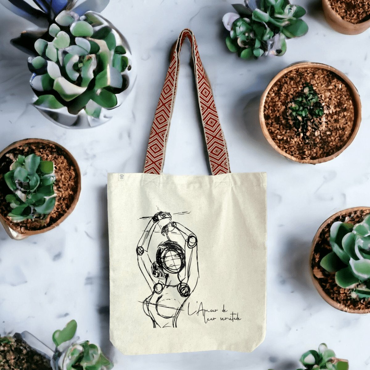 Totebag ethnique - Pantin